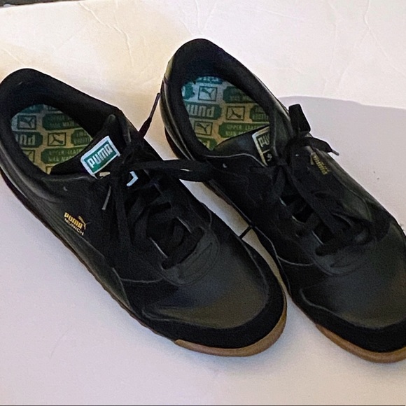Puma Club 5v5 Lux WMNS Black / Gold size 11.5, rare! - Picture 12 of 12